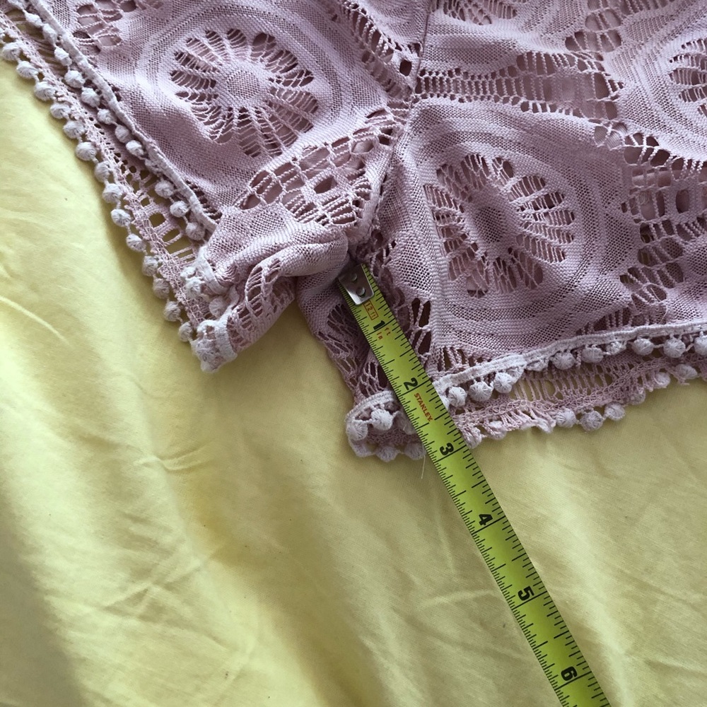 H.I.P pink, lace shorts Adult XS/ Kids 16 swim - Picture 5 of 6